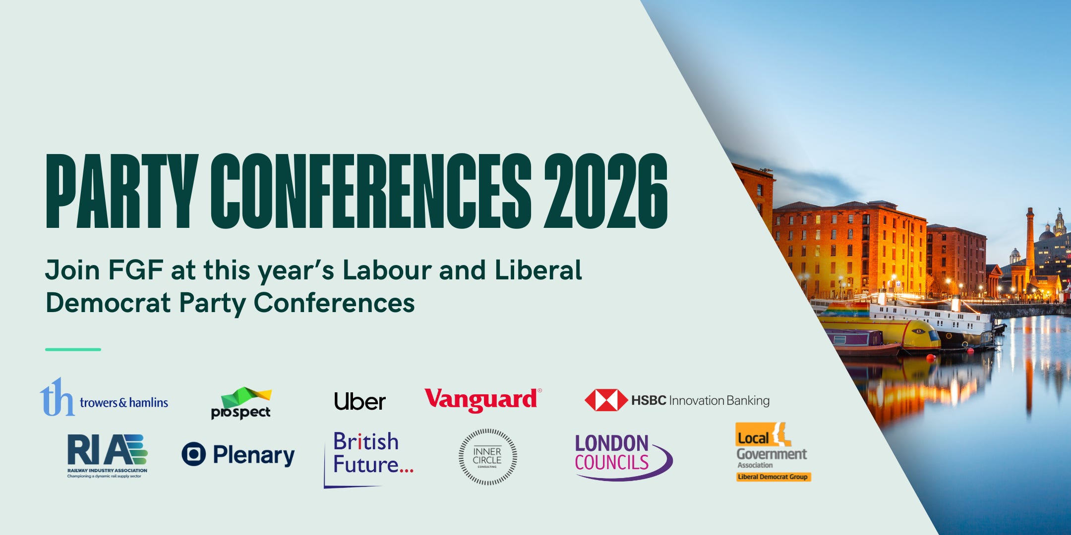 Join The Future Governance Forum at party conferences